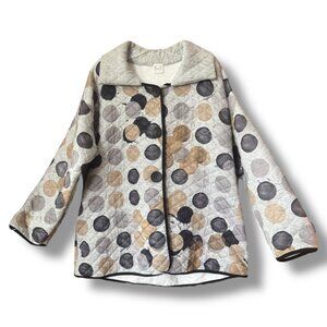 Et Lois Artsy Quilted Jacket NWT